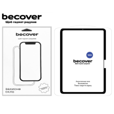 Скло захисне BeCover 10D Apple iPad Pro 11" M5 2025 black (715946)