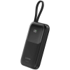 Батарея универсальная Canyon 10000mAh OnPower 101 PD/22.5W built-in cable Black (CNS-CPB101BK)