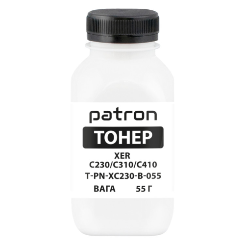 Тонер XER C230/C310/C410, 55 г, Black Patron (PN-XC230-B-055)
