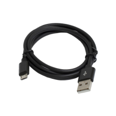 Дата кабель USB 2.0 AM to Micro 5P 1.0m 2.4A black Patron (CAB-PN-USB-MICRO-1-B)