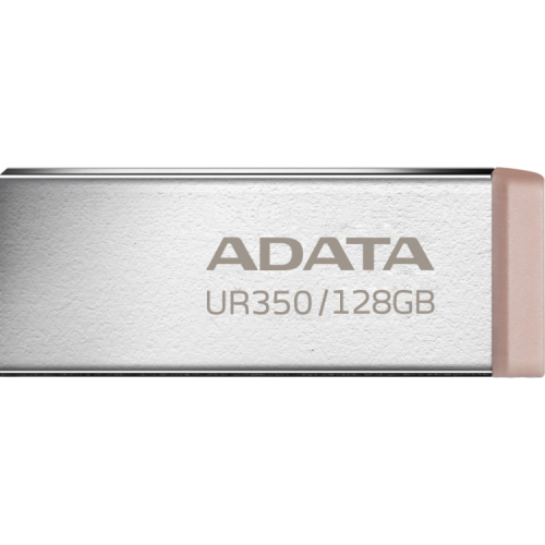 USB флеш накопитель ADATA 128GB UR350 Silver/Beige USB 3.2 (UR350-128G-RSR/BG)