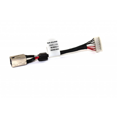Роз'єм живлення ноутбука з кабелем Dell PJ808 (4.5mm x 3.0mm + center pin), 7-pin, 7 см (A49094)