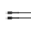 Дата кабель USB-C to USB-C 1.0m (PD Fast Charging) 3.0А (68W) ColorWay (CW-CBPDCC030-GR)