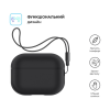 Чохол для навушників Armorstandart Silicone Case with straps для Apple Airpods Pro 2 Black (ARM68608)