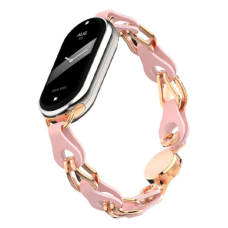 Ремешок для фитнес браслета Armorstandart Chain Wristband для Xiaomi Mi Band 8 Pink Sand (ARM69923)