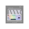 Клавиатура Ajazz AK820 MAX PLUS Daydream Switch RGB Wireless/Bluetooth/USB White (AK820MAX-DD-BWD)