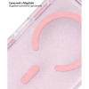 Чохол до мобільного телефона BeCover FIBRA Star Shine MagSafe Apple iPhone 17 Pro Light Pink (715428)