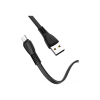 Дата кабель USB 2.0 AM to Micro 5P 1.0m 2.4A TPE X40 black HOCO (6931474711670)