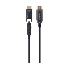 Кабель мультимедійний HDMI M to HDMI M 50.0m V2.0 AOC 4K60Hz gold Cablexpert (CCBP-HDMID-AOC-50M)