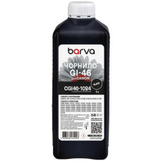 Чорнило Barva Canon GI-46 1 л, special, pigment, black (CGI46-1024)