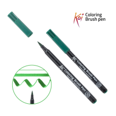 Художній маркер KOI Маркер-пензель акварельний Зелений, 29 (084511393271)