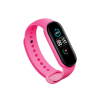 Ремінець до фітнес браслета BeCover Silicone для Xiaomi Mi Smart Band 5/6/7 Hot Pink (705556)