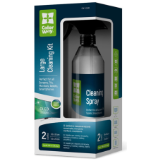 Спрей для очистки ColorWay Cleaning Kit, Large, OLED/LED/LCD/TFT, 550ml, microfibre*2 (CW-5500)
