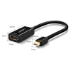 Перехідник Mini DisplayPort M to HDMI F 4K 30Hz black Ugreen (40360)