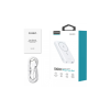 Батарея універсальна Choetech Magnetic Wireless 10000mAh 20W, PD,QC/3.0, USB-A, USB-C, White (B663-ACWH)