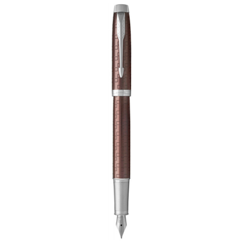 Ручка перьевая Parker IM 17 Premium Brown CT  FP F (24 511)