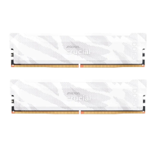 Модуль пам'яті для комп'ютера DDR5 32GB (2x16GB) 6400 MHz Pro Overclocking White Micron (CP2K16G64C32U5W)