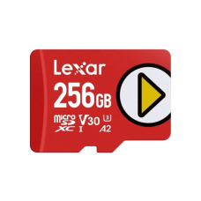 Карта памяти Lexar 256GB microSDXC class 10 UHS-I U3 V30 A2 Play (LMSPLAY256G-BNSNG)