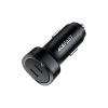 Зарядний пристрій Acefast 2xUSB-C 72W car adapter metal (6974316280361)