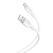 Дата кабель USB 2.0 AM to Micro 5P 1.0, 2A white XO (NB212-AM.white)