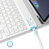 Чохол до планшета BeCover Wireless Keyboard Apple iPad Pro 11" M5 2025 Gray (715985)