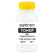 Тонер XER C230/C310/C410, 40 г, Yellow Patron (PN-XC230-Y-040)