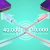 Дата кабель USB-C to USB-C 1.8m 60W (20V/3A) premium J5create (JUCX18L18W-N)