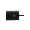 Концентратор Baseus USB-C to 4xUSB 3.0 1.0m black (WKQX030401)