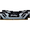 Модуль пам'яті для комп'ютера DDR5 48GB (2x24GB) 8800 MHz Renegade Black/Silver Kingston Fury (ex.HyperX) (KF588CU42RSK2-48)