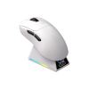 Мишка Ajazz AJ179 APEX Wireless/Bluetooth/USB Charging Dock White (AJM179-A-W)