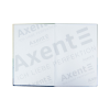 Книга записная Axent Waves А4, 96 листов, клетка, синяя (8422-562-A)