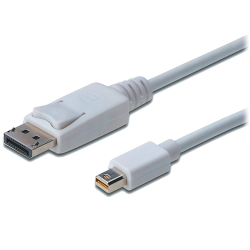 Кабель мультимедійний miniDisplayPort to DisplayPort 2.0m Digitus (AK-340102-020-W)