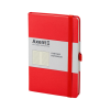 Книга записная Axent Partner 125х195 мм в линейку 96 листов Красная (8308-05-A)