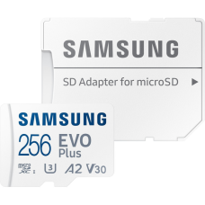 Карта памяти Samsung 256GB microSD class 10 UHS-I U3 V30 A2 EVO Plus (MB-MC256SA/EU)