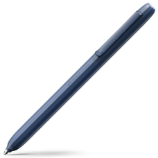 Ручка кулькова Faber-Castell поворотна серії AVORI Midnight Muse, колір корпусу темно-синій, синя М (0,7 мм) (33063)