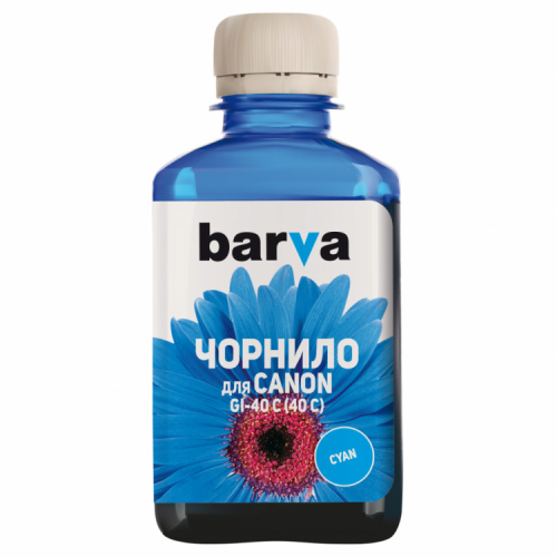 Чорнило Barva CANON GI-40 180 мл CYAN (CGI40-748)