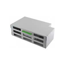 Патч-панель оптична 3U, універсальна, сплайс касети S336 Crosver (FOB 19/3-336/36-3-72)