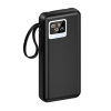 Батарея універсальна XoKo 20000mAh, 10W, LED flashlight, black (WK-R37)