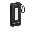 Батарея універсальна XoKo 20000mAh, 10W, LED flashlight, black (WK-R37)