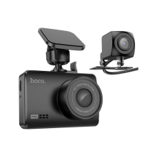 Видеорегистратор HOCO DV3 Driving recorder with display dual-channel Black (6942007608183)