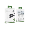 Дата кабель USB-C to USB-C 1.2m 3A TPE C3-03 Black Acefast (6974316280842)