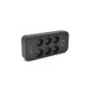 Мережевий фільтр живлення Voltronic F06U, 6 роз EU, 4USB Black (F06U-Black)