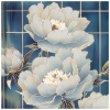 Тижневик Buromax недатований PEONY, A5, блакитний 336 сторінок (BM.20170-14)