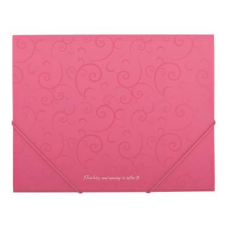 Папка на резинках Buromax А5, BAROCCO, pink (BM.3902-10)