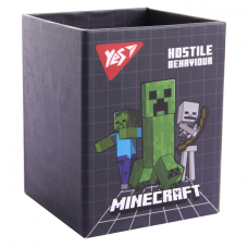 Подставка для мелочей Yes Minecraft картон, серый (708332)