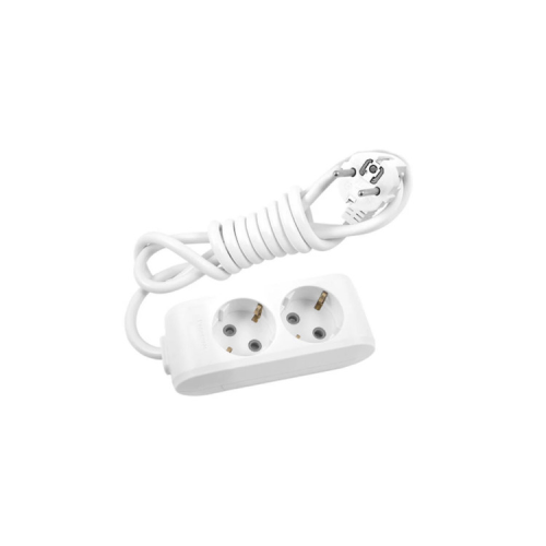 Сетевой удлинитель Panasonic X-tendia із заземленням 2 розетки, 3м (WLTB04232GR-UA)