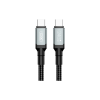 Дата кабель USB-C to USB-C NBQ264A-CC black XO (NB-Q264A-CC.black)