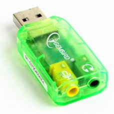 Переходник USB2.0-Audio Gembird (SC-USB-01)