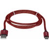 Дата кабель USB 2.0 AM to Type-C 1.0m USB09-03T PRO red Defender (87813)