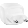 Зарядний пристрій Belkin 2xUSB-C PD50W GaN PPS white (WCH019KQWH)